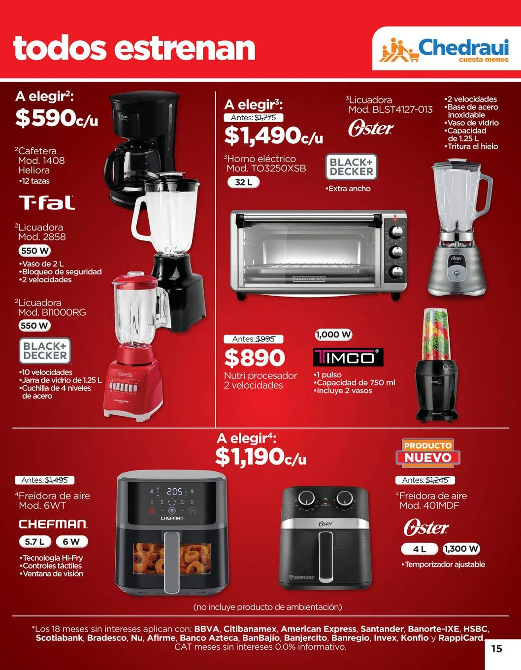 Catálogo de Ofertas imperdibles de Buen Fin 15 de noviembre al 18 de noviembre 2024 - Pagina 15