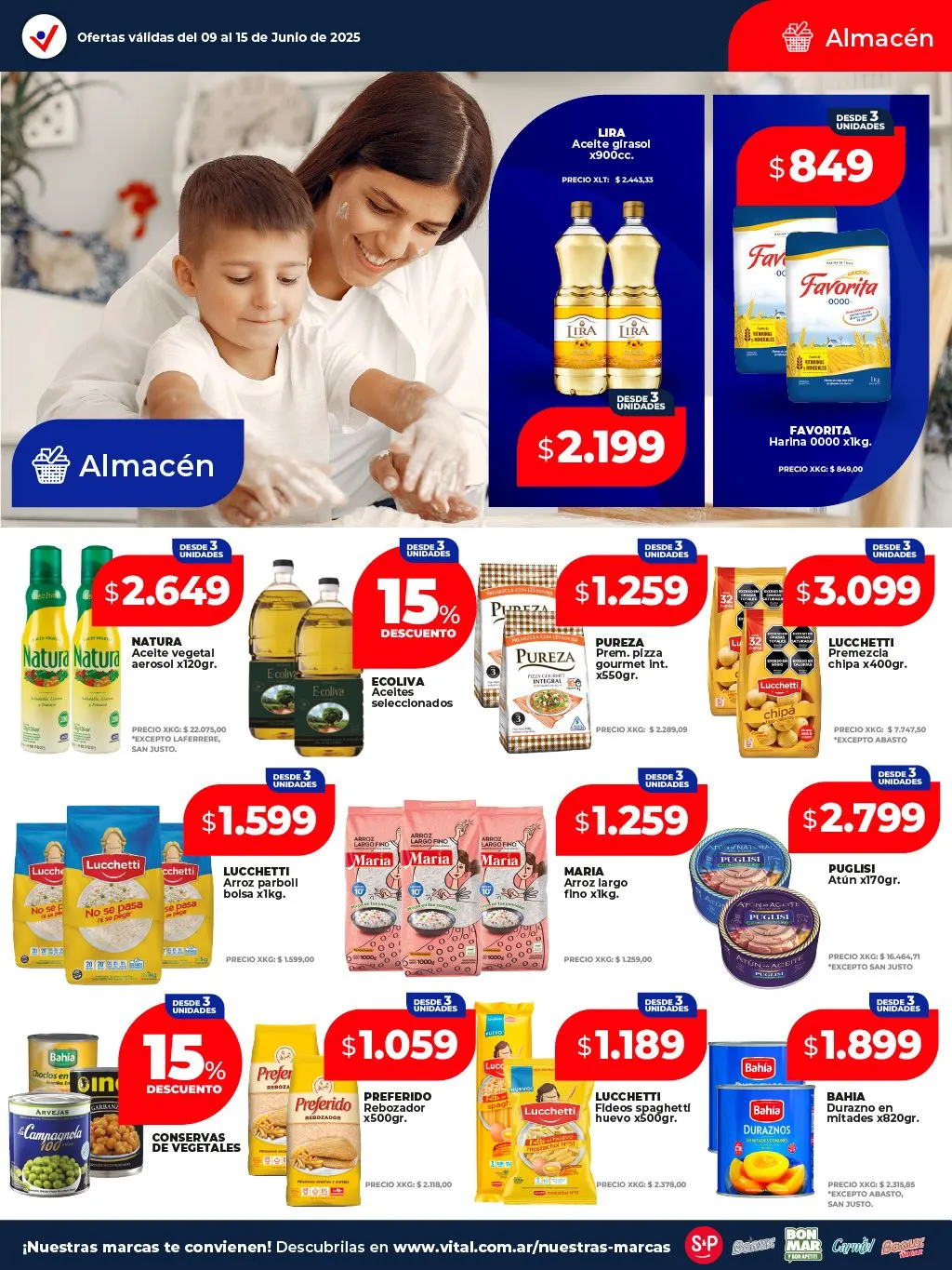 Ofertas de Vital Ofertas 9 de junio al 16 de junio 2025 - Página 16 del catálogo