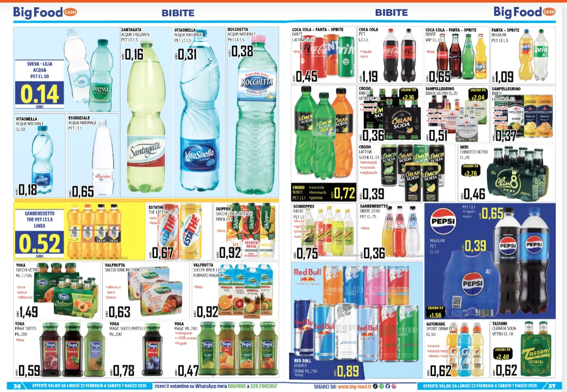 Volantini Big Food Cash da 23 febbraio a 7 marzo di 2026 - Pagina del volantino 16