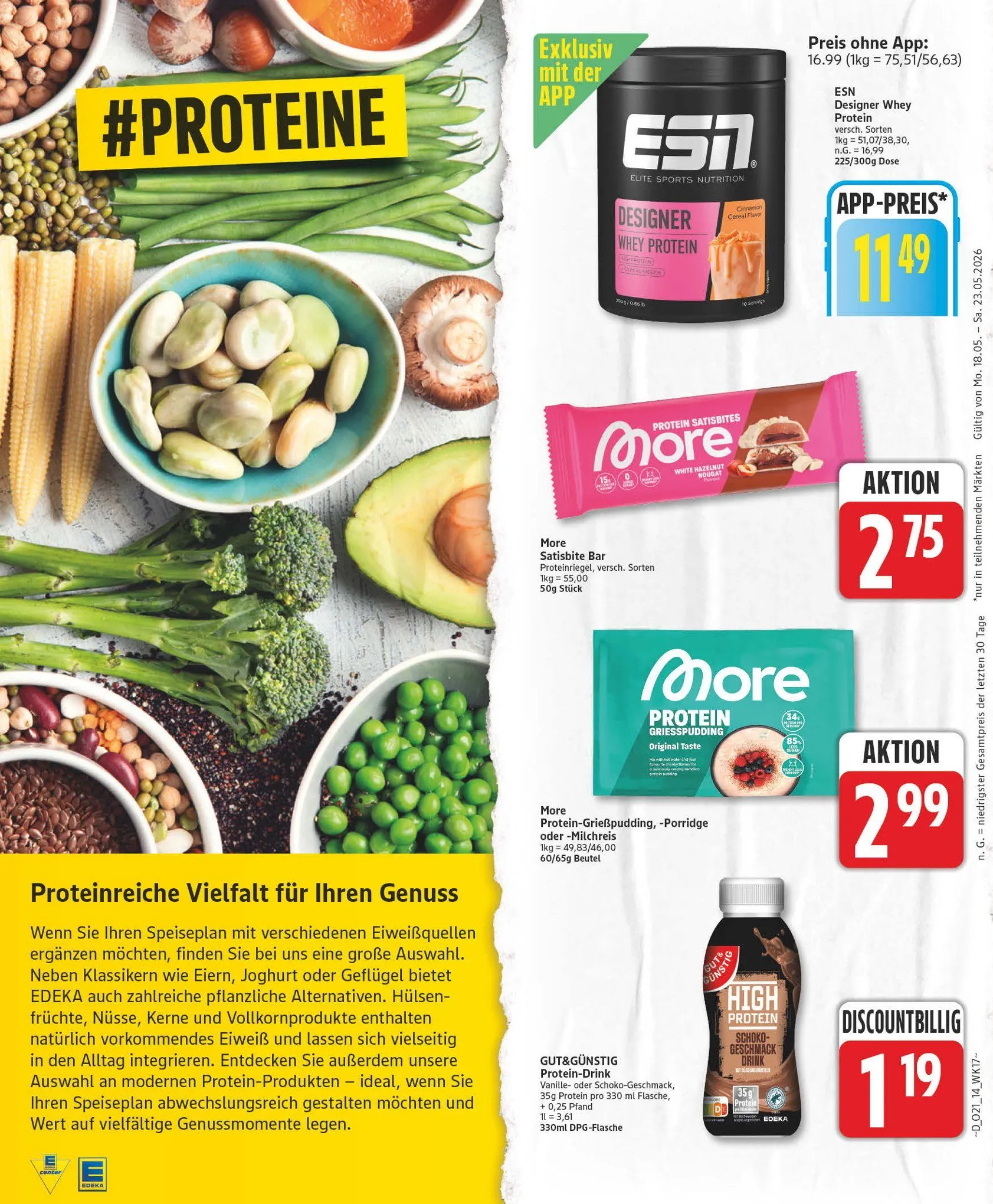 Edeka Angebote von 18. Mai bis 23. Mai 2026 - Prospekt seite 16