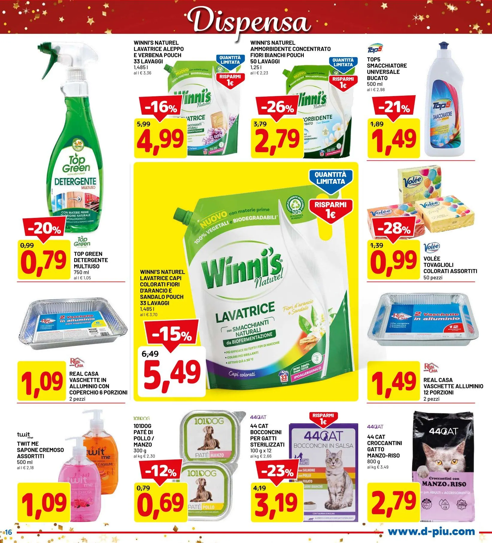 D Più Volantino da 22 dicembre a 31 dicembre di 2025 - Pagina del volantino 16