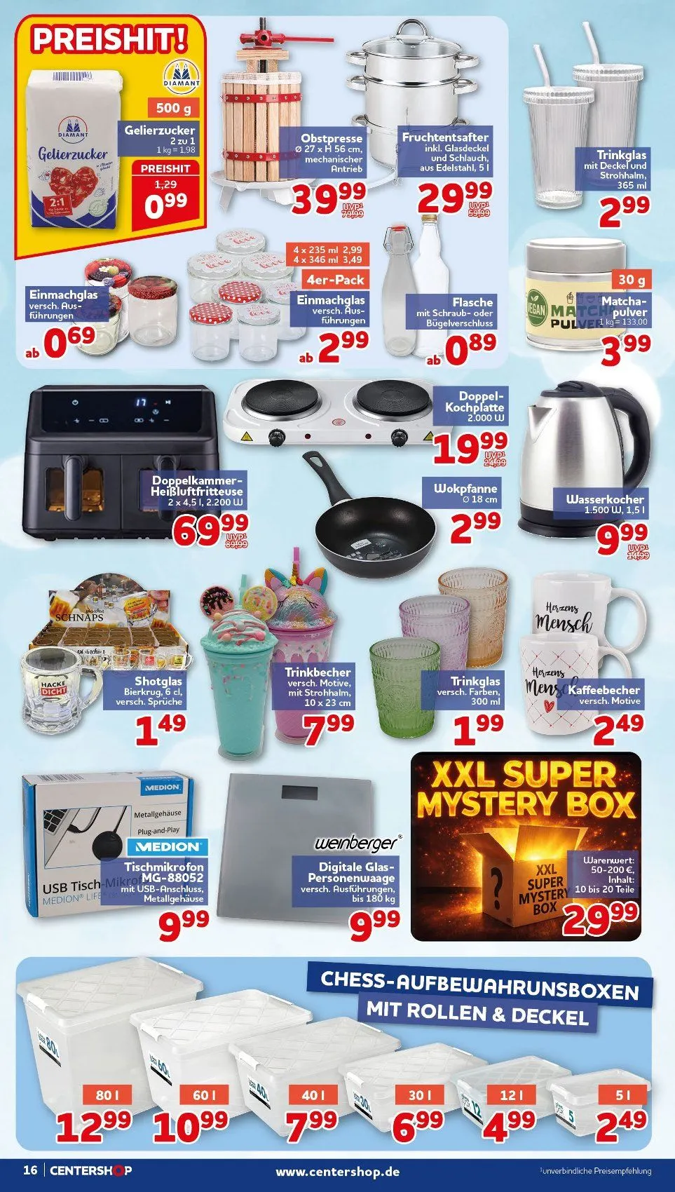 CENTERSHOP Angebote von 6. Juli bis 11. Juli 2026 - Prospekt seite 16