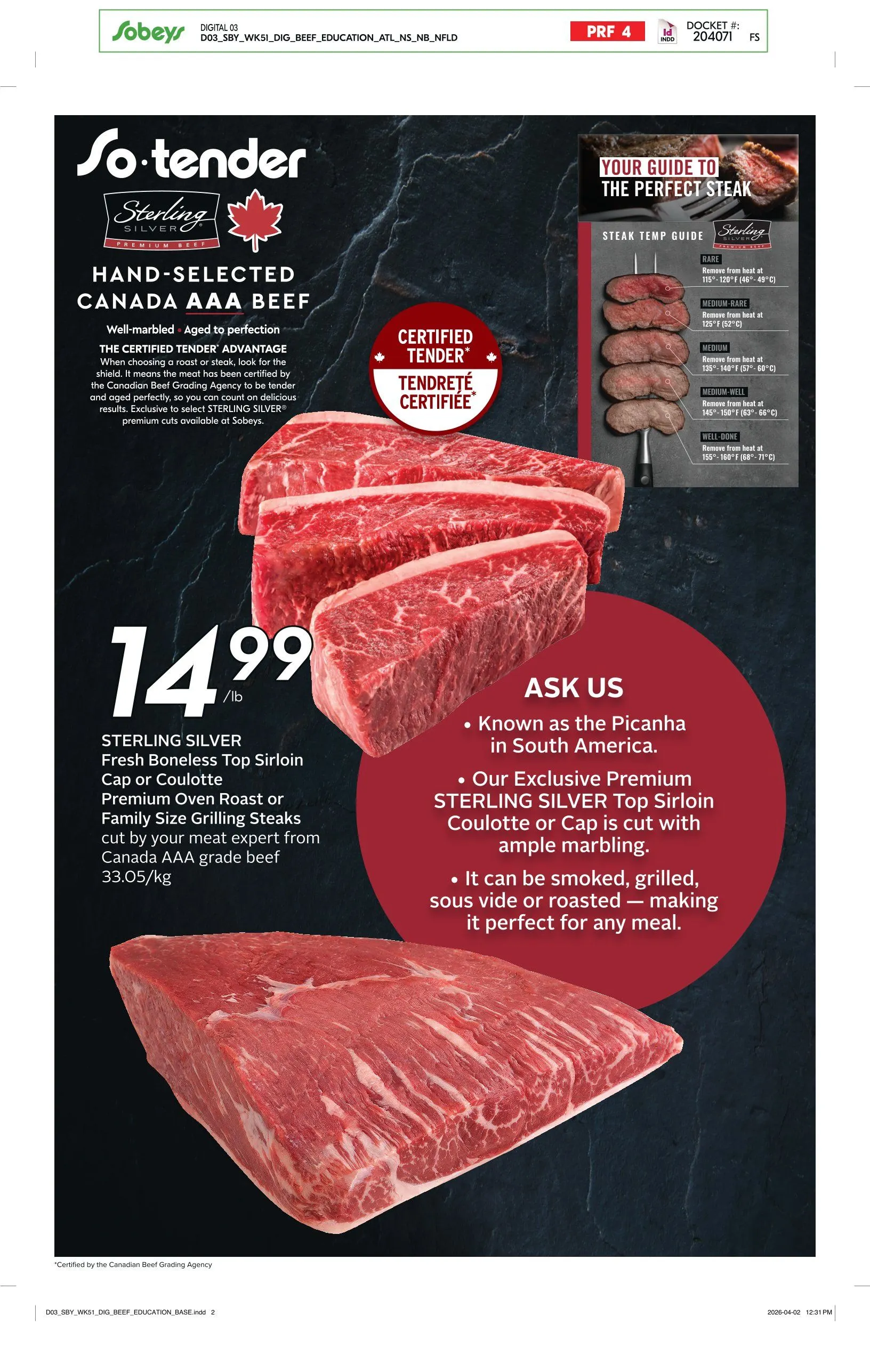 Sobeys Sales from April 16 to April 22 2026 - flyer page 16