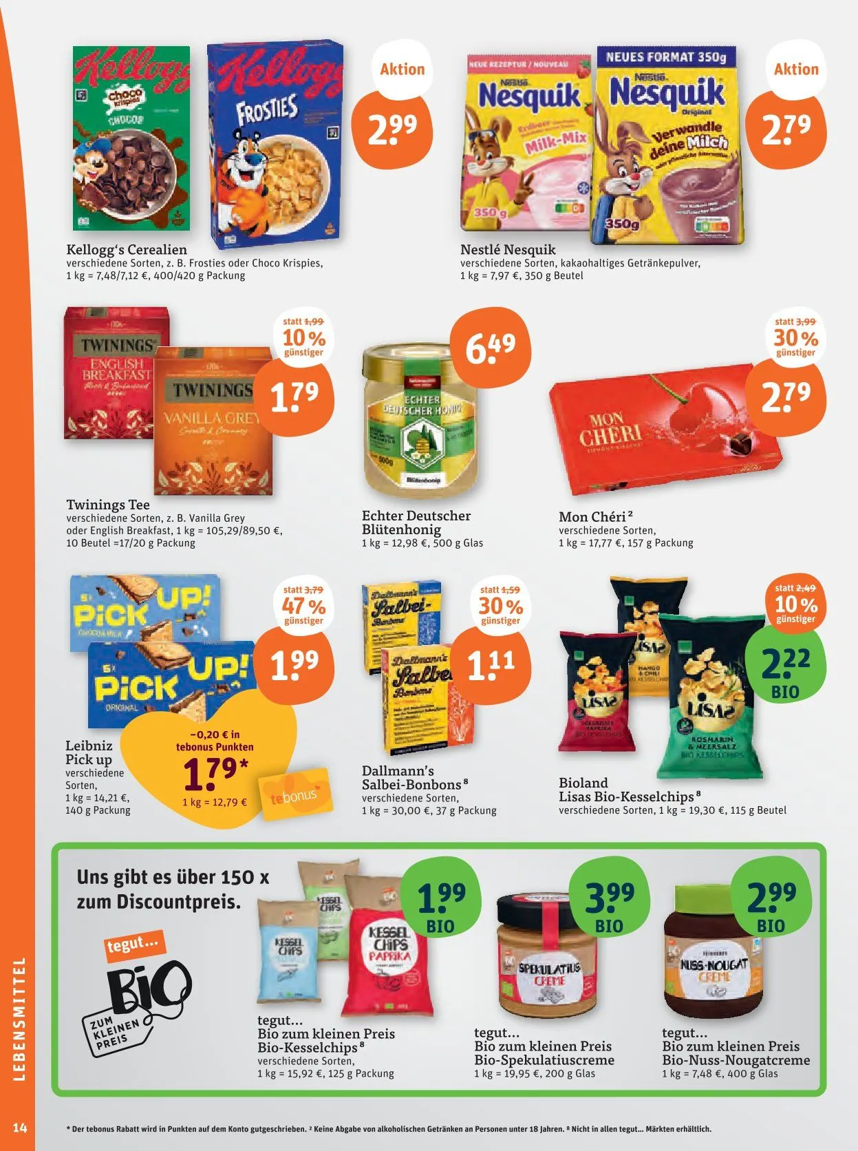  Prospekt tegut...  von 3. November bis 8. November 2025 - Prospekt seite 16