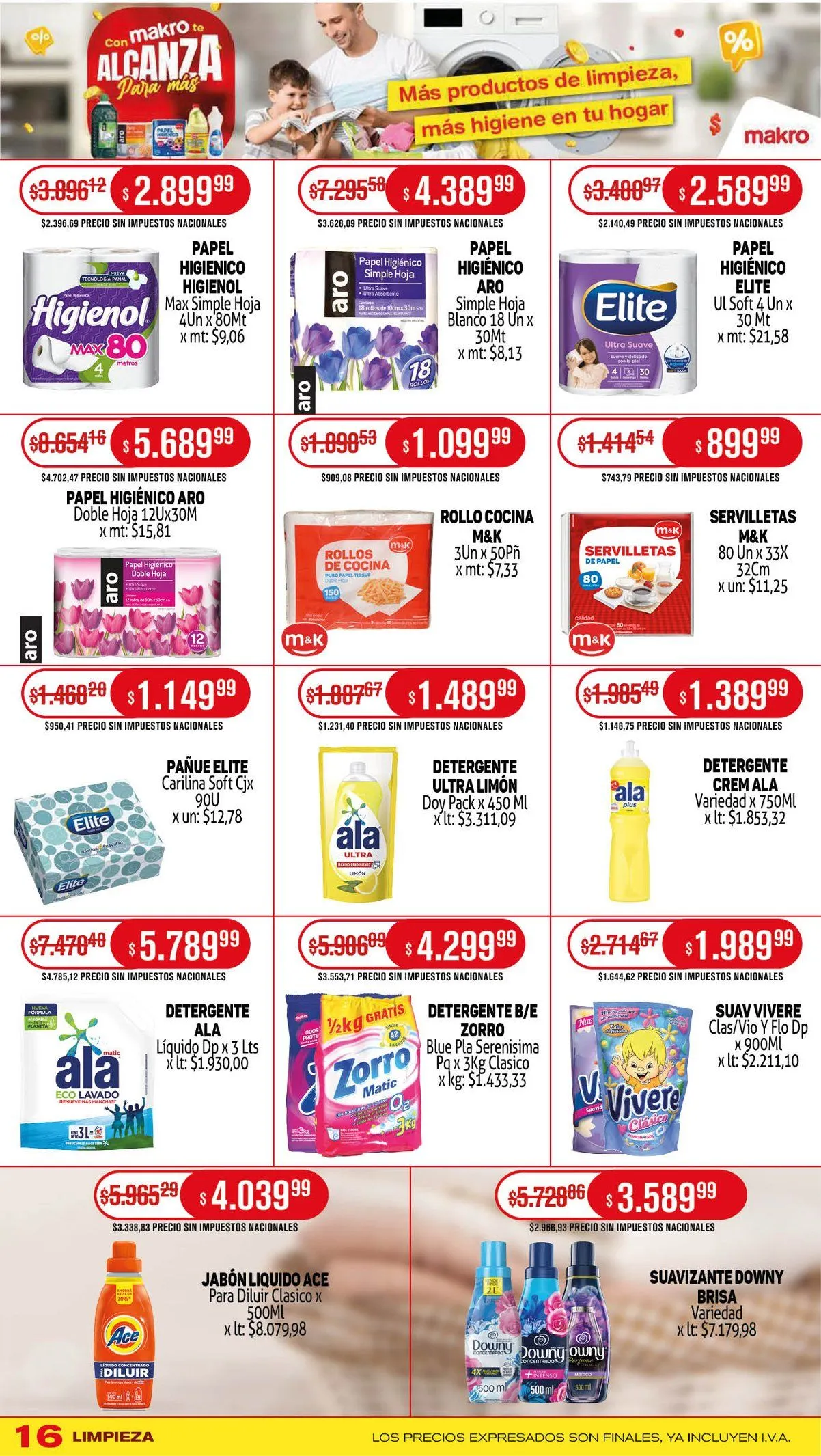 Ofertas de Ofertas Makro 8 de mayo al 14 de mayo 2025 - Página 16 del catálogo