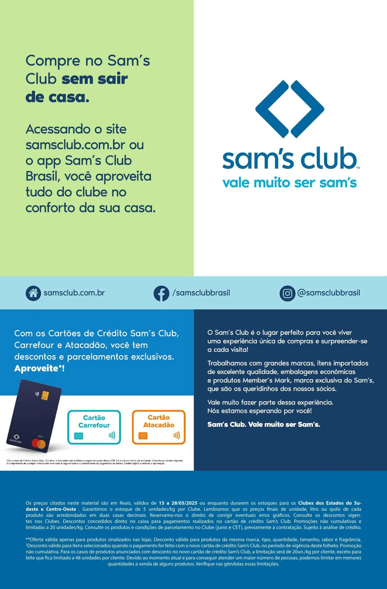 Encarte de Folhetos Sam's Club 15 de maio até 28 de maio 2025 - Pagina 16