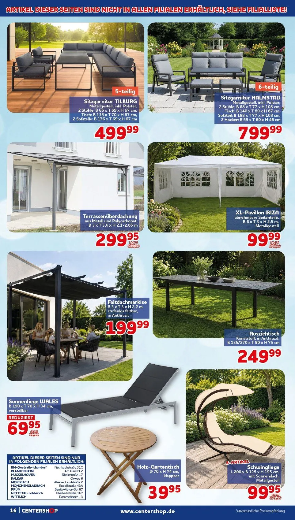 CENTERSHOP Angebote von 15. Juni bis 20. Juni 2026 - Prospekt seite 16