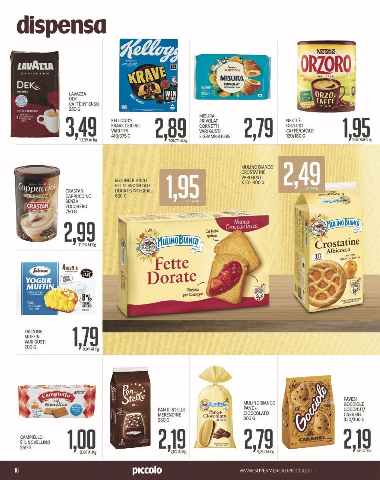 Volantini Piccolo da 27 ottobre a 9 novembre di 2025 - Pagina del volantino 16