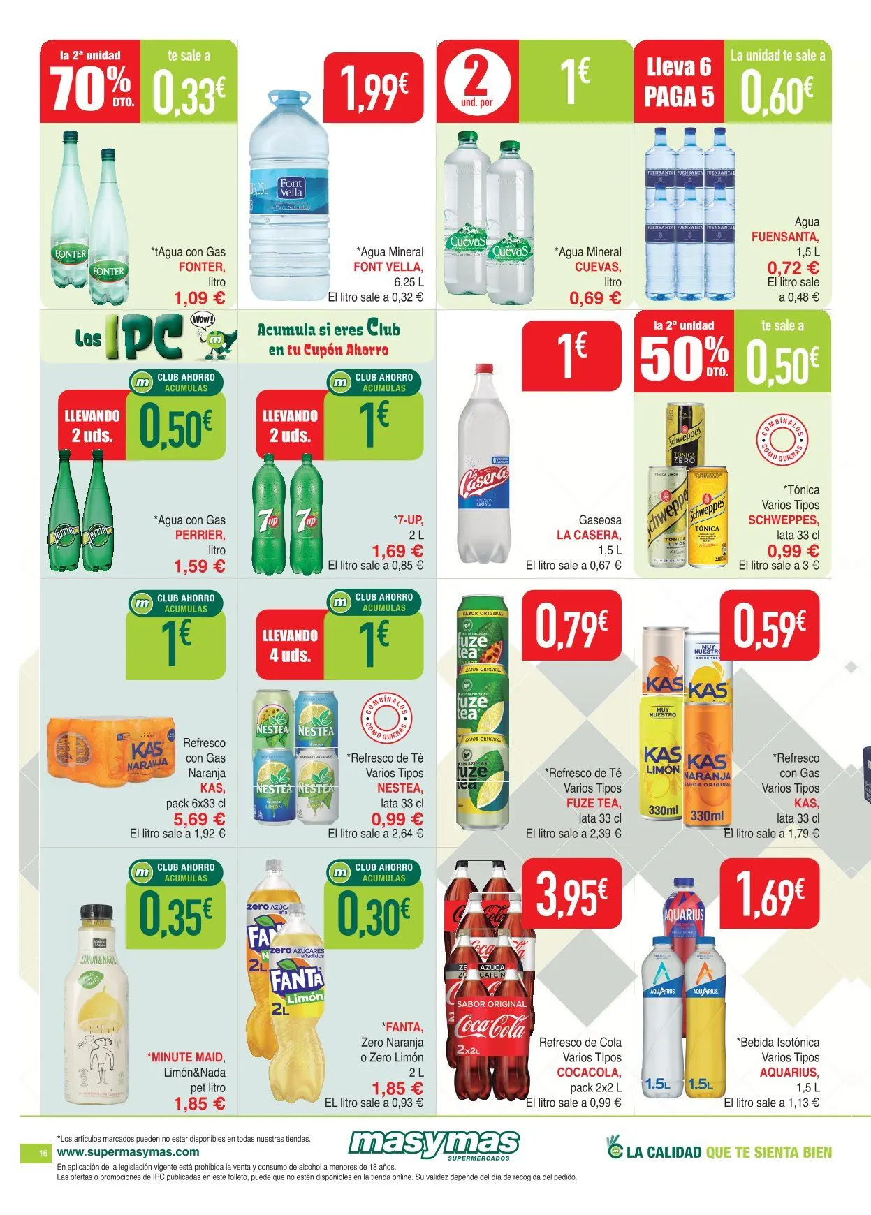 Catálogo de Supermercados masymas Ofertas 28 de mayo al 24 de junio 2026 - Página 16