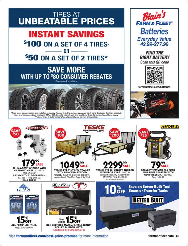 Weekly ad Blain's Farm & Fleet Sales from March 26 to April 5 2026 - Page 16