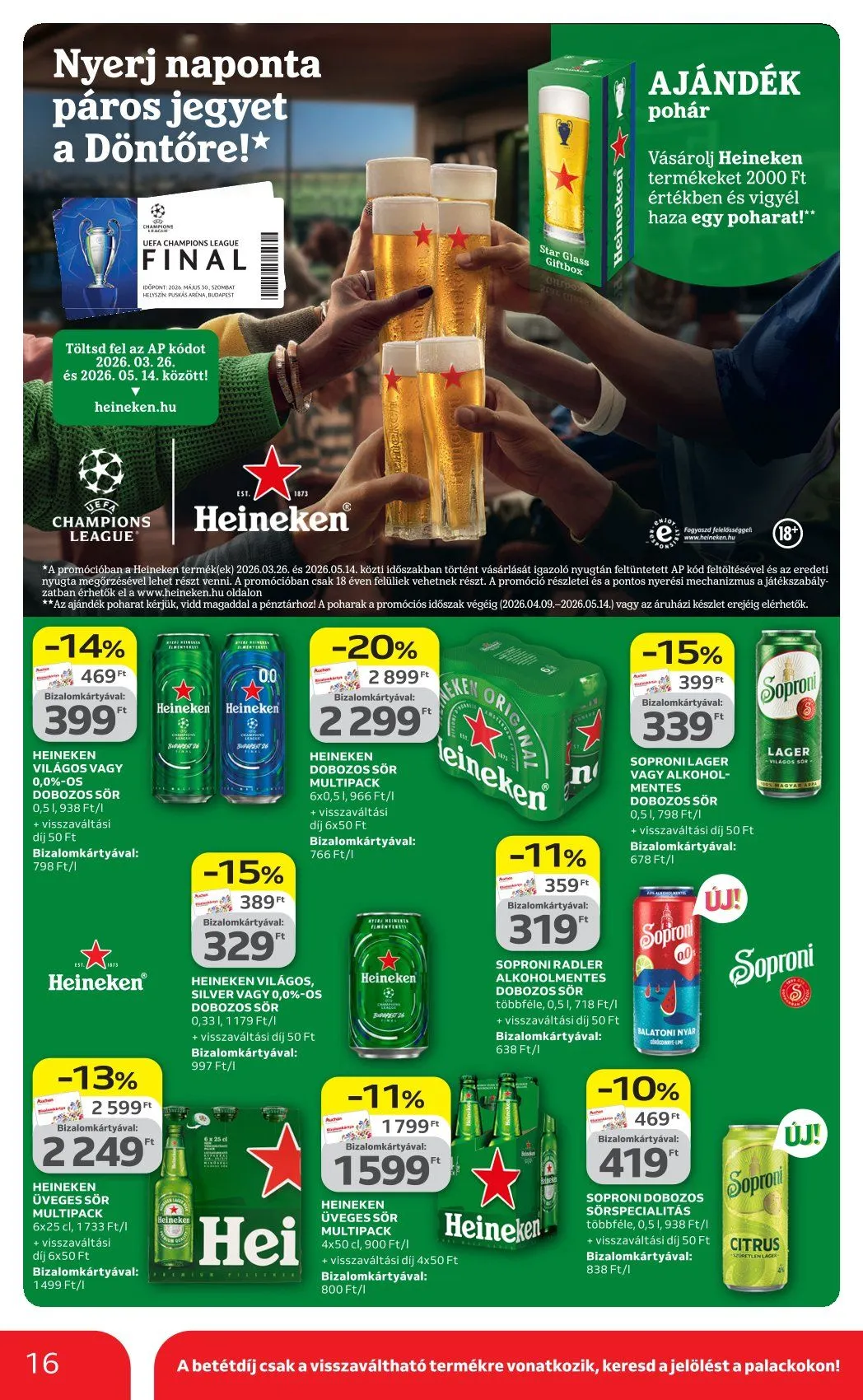 Katalógus Auchan Ajánlatai április 9.-tól április 15.-ig 2026. - Oldal 16