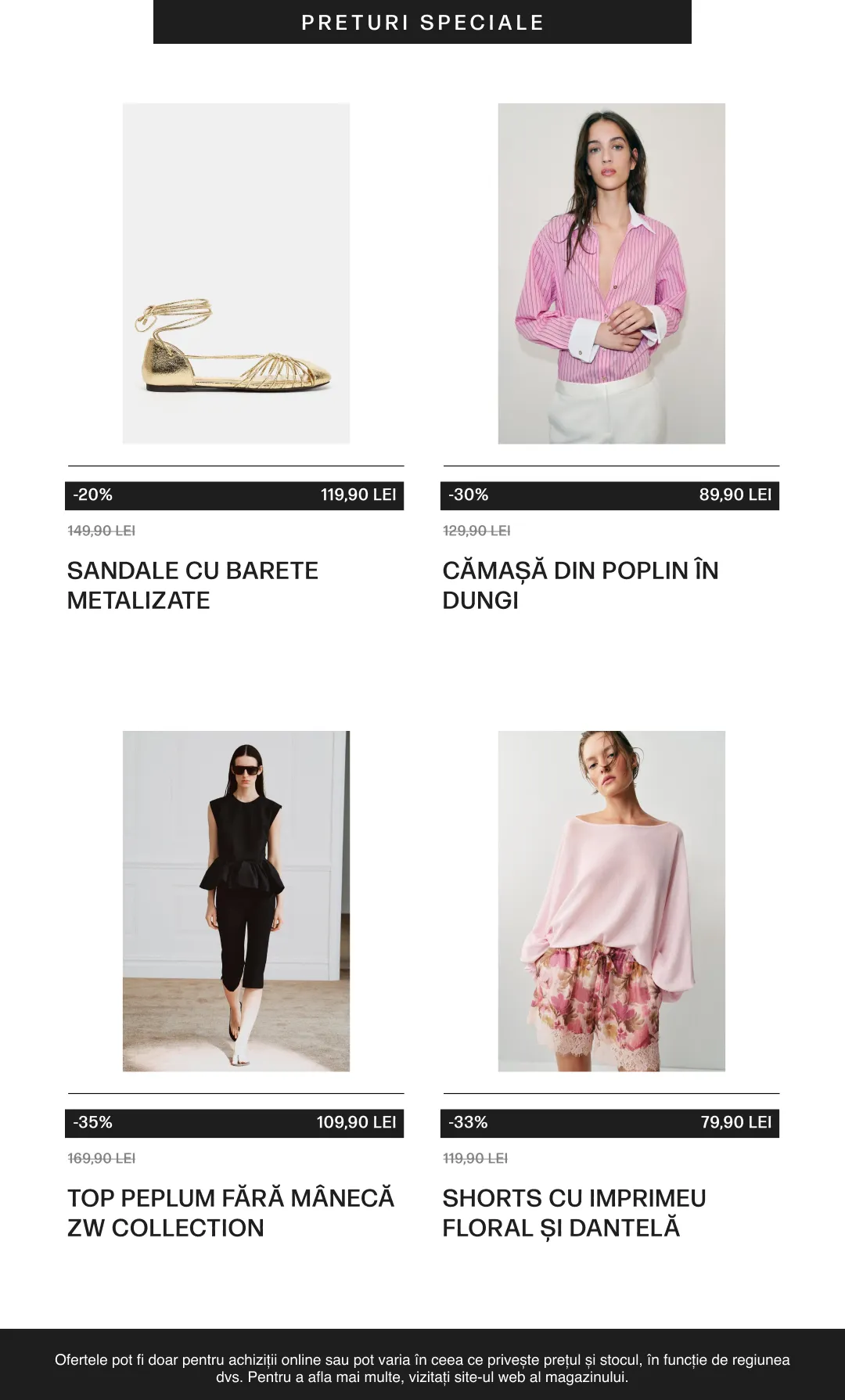 Catalog ZARA de la 26 iunie până la 10 iulie 2026 - Revista Pagina 16