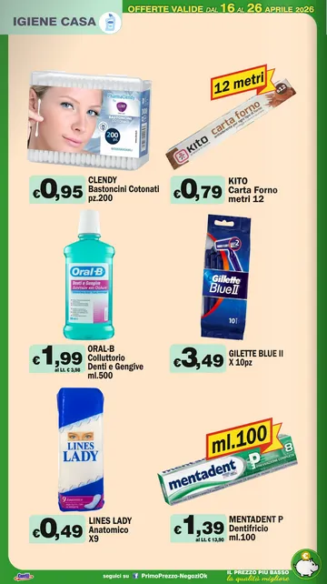 Volantini Primo Prezzo da 16 aprile a 26 aprile di 2026 - Pagina del volantino 16