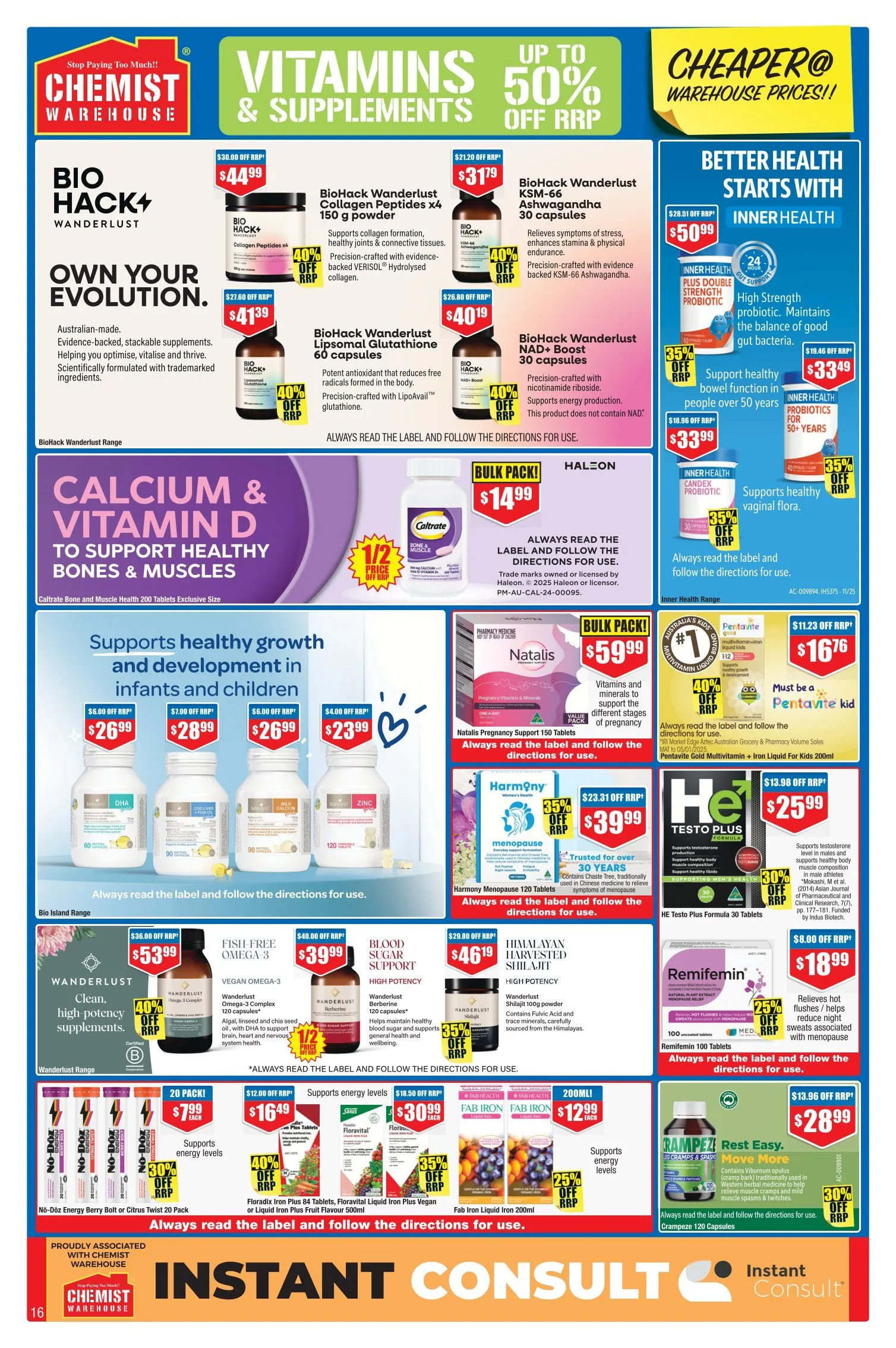 Chemist Warehouse Sales - Catalogue valid from 6 February to 12 February 2026 - page 16