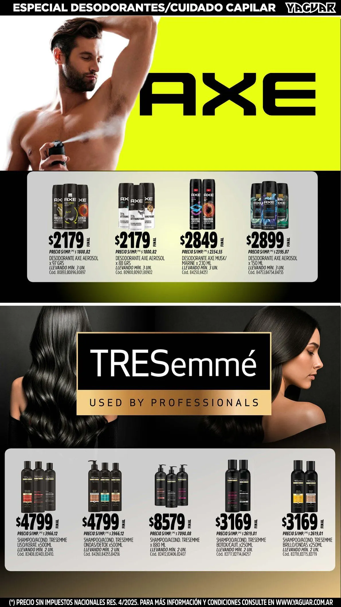 Ofertas de Ofertas Yaguar  4 de agosto al 10 de agosto 2025 - Página 16 del catálogo