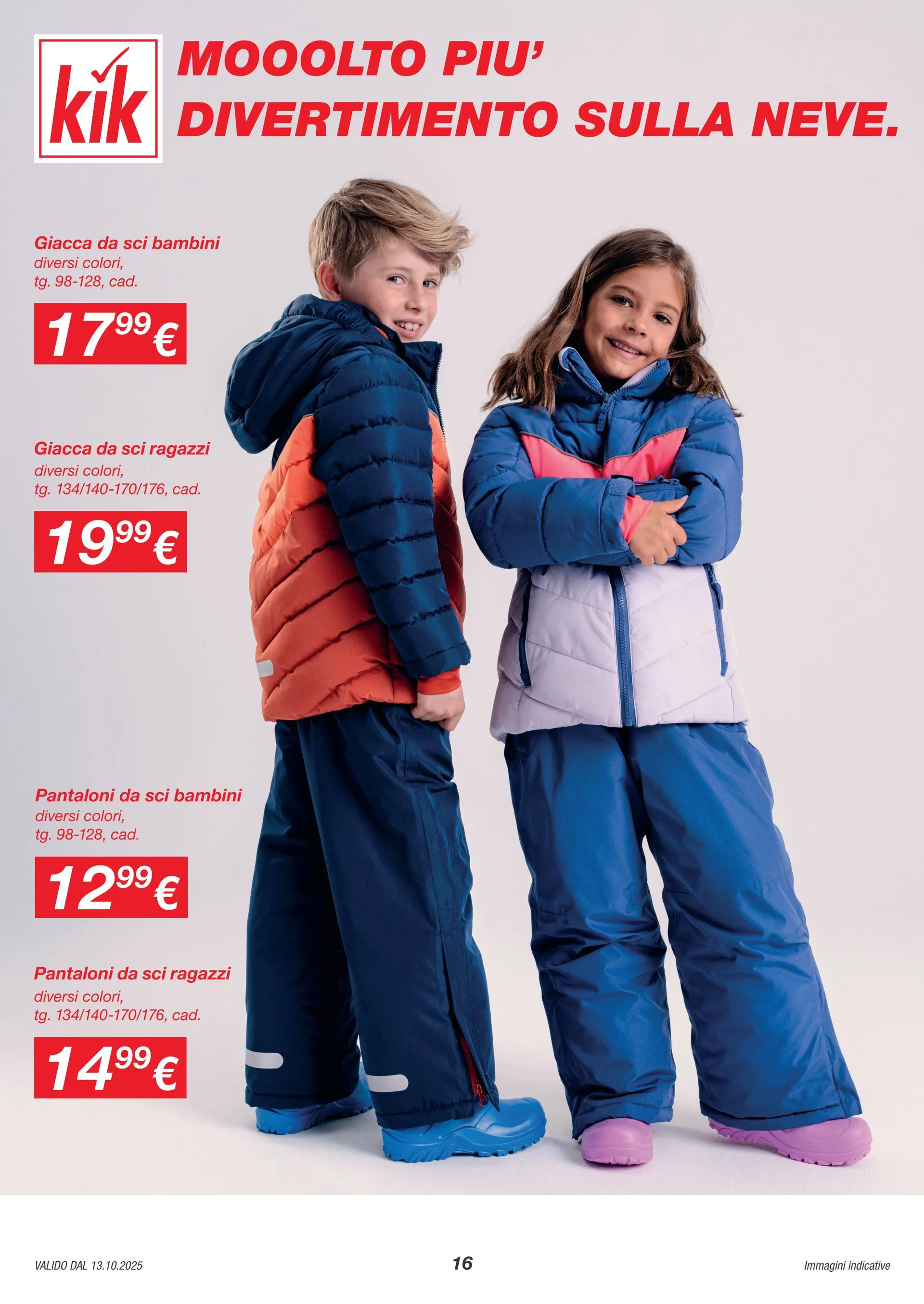 KiK Volantino da 22 ottobre a 14 novembre di 2025 - Pagina del volantino 16