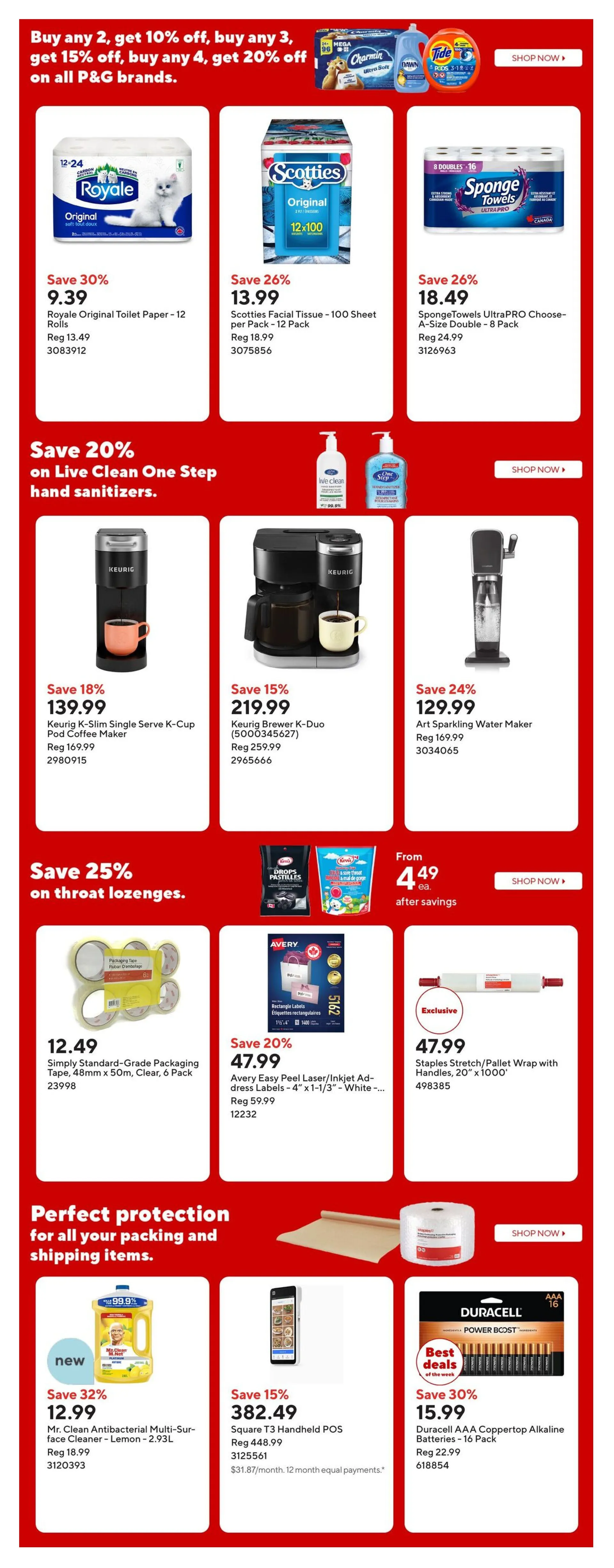 Staples Sales from April 27 to April 30 2026 - flyer page 17