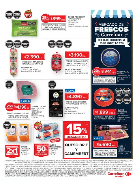 Ofertas de Carrefour Market Ofertas 26 de diciembre al 5 de enero 2026 - Página 16 del catálogo