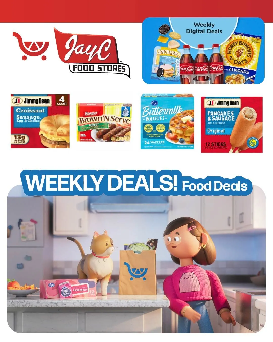 Weekly ad Jay C Food Stores Food Deals from September 3 to September 18 2025 - Page 1