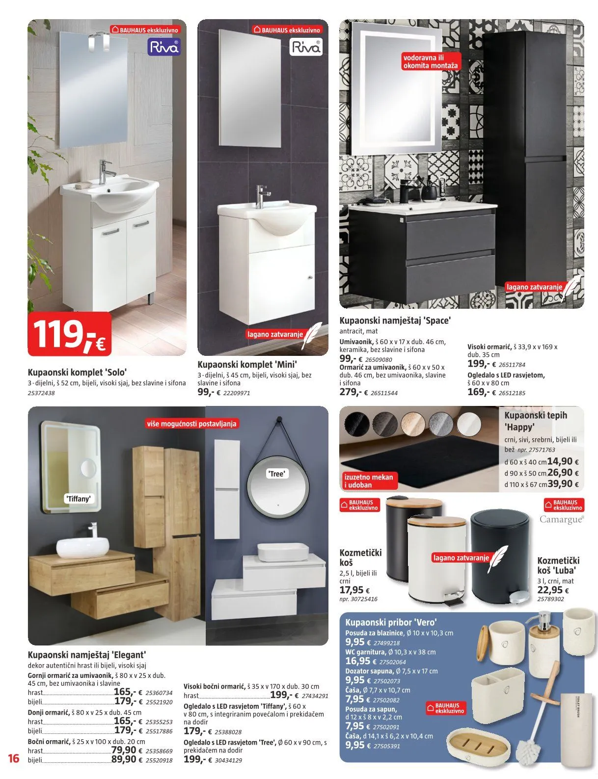 Katalog Najnovije ponude trgovine Bauhaus od 1. veljače do 28. veljače 2026. - Pregled Stranica 16