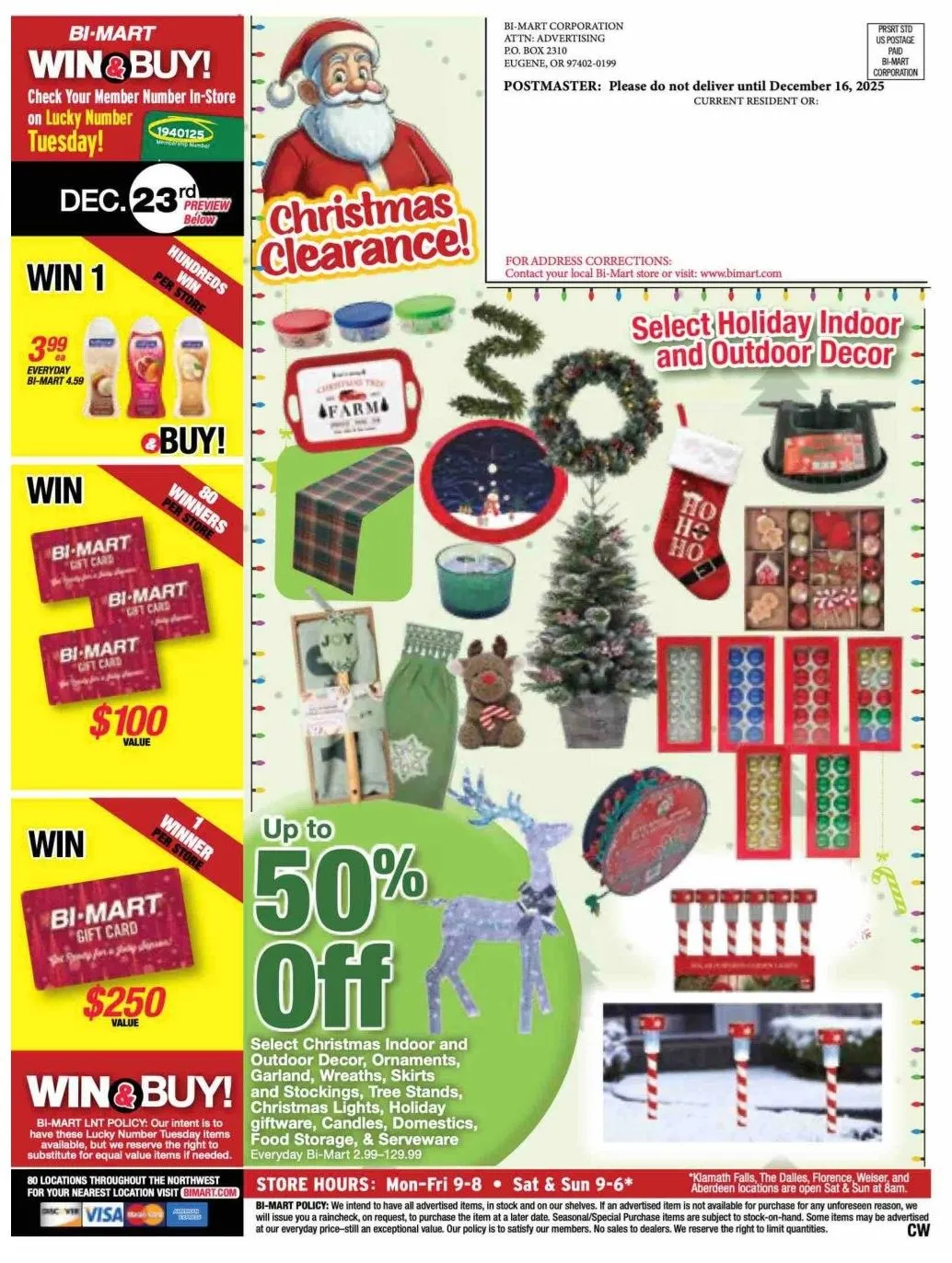 Weekly ad Bi-Mart Sales from December 16 to December 30 2025 - Page 16