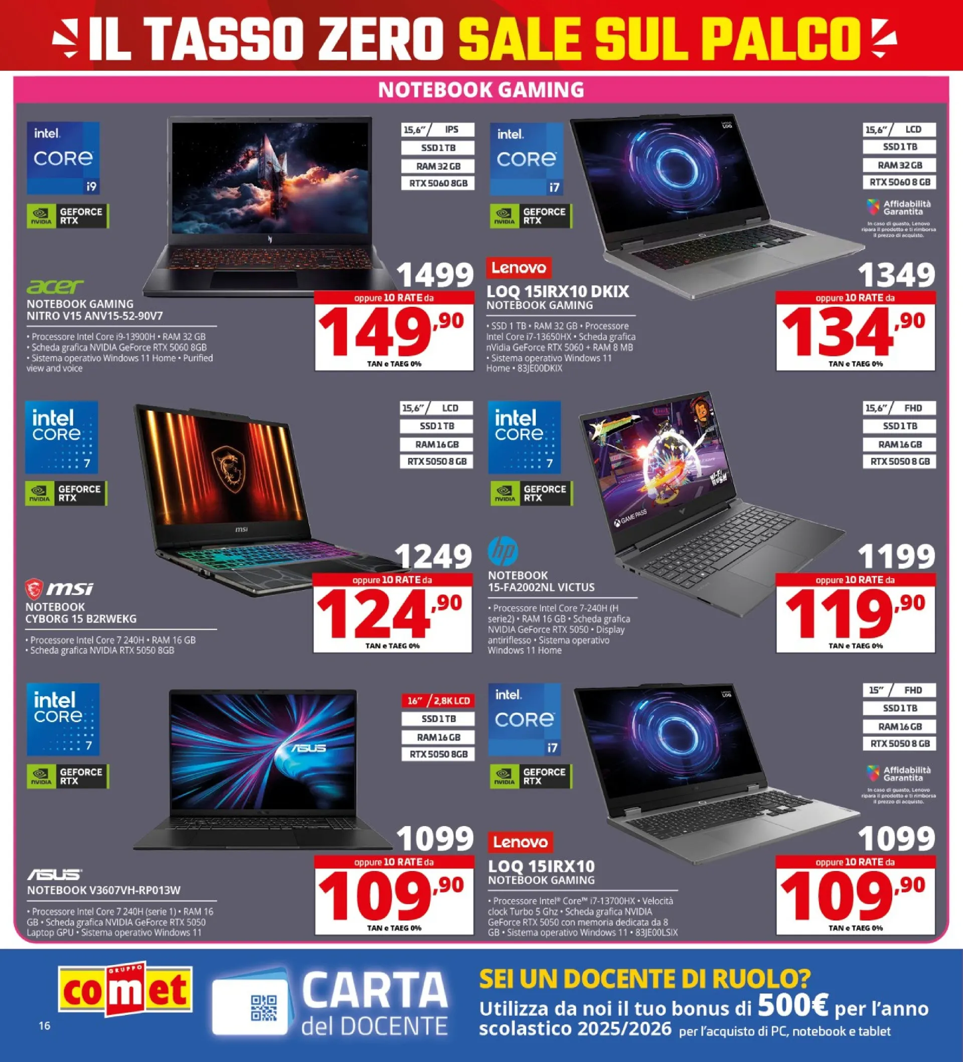 Volantini Comet da 19 febbraio a 4 marzo di 2026 - Pagina del volantino 16