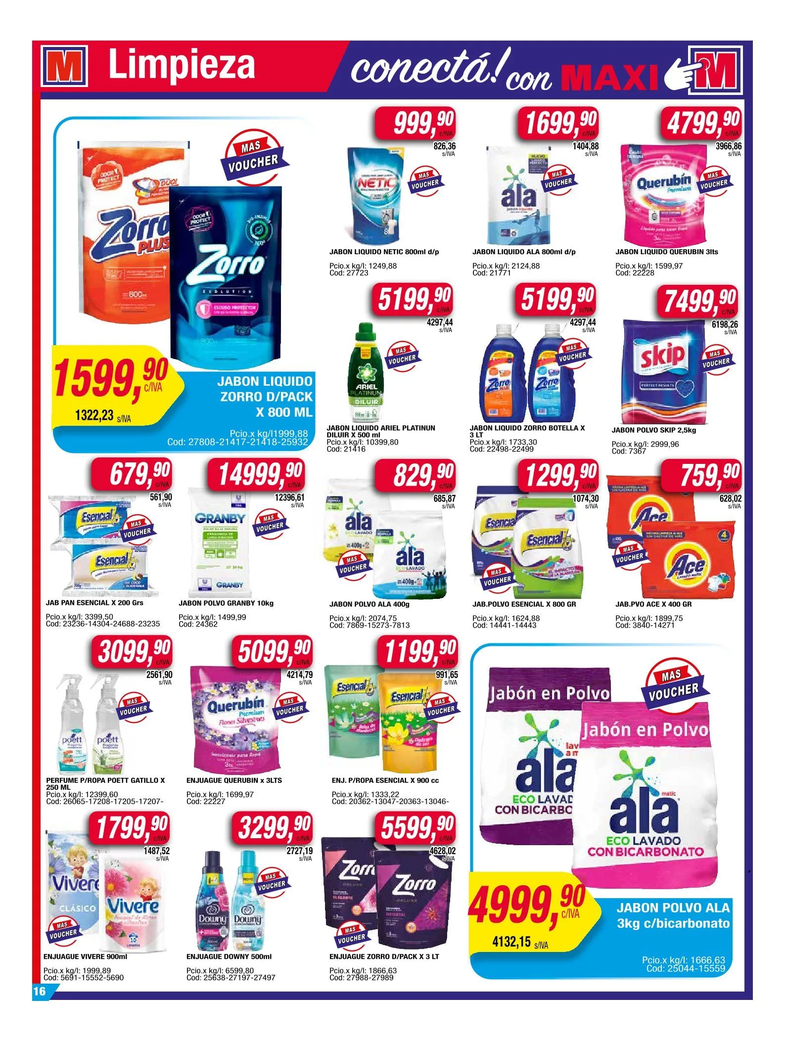 Ofertas de Maxiconsumo Ofertas 14 de abril al 21 de abril 2025 - Página 16 del catálogo