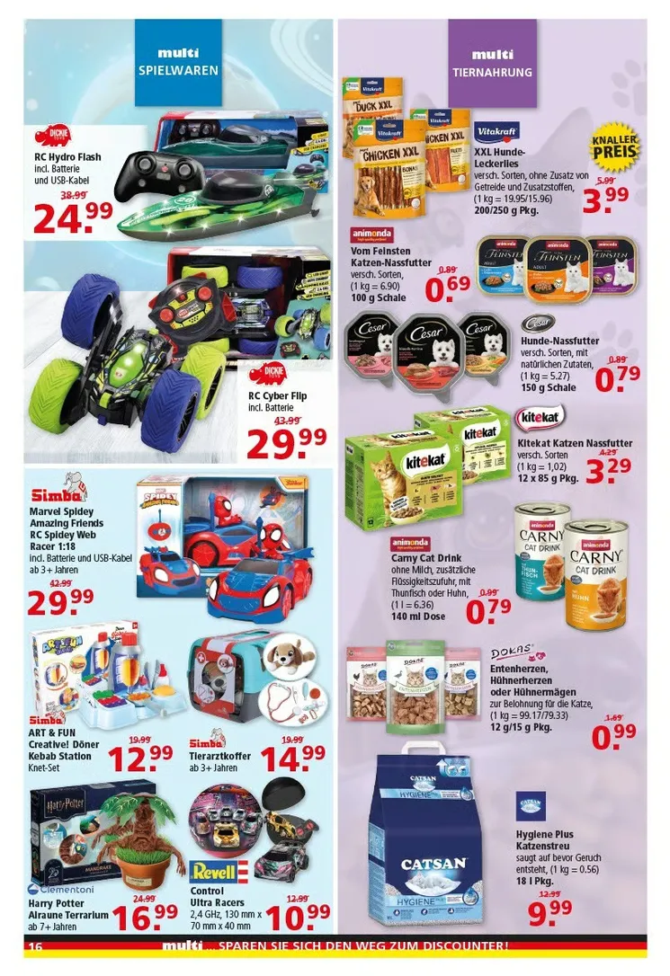 Multi Markt Angebote von 22. Juni bis 27. Juni 2026 - Prospekt seite 16