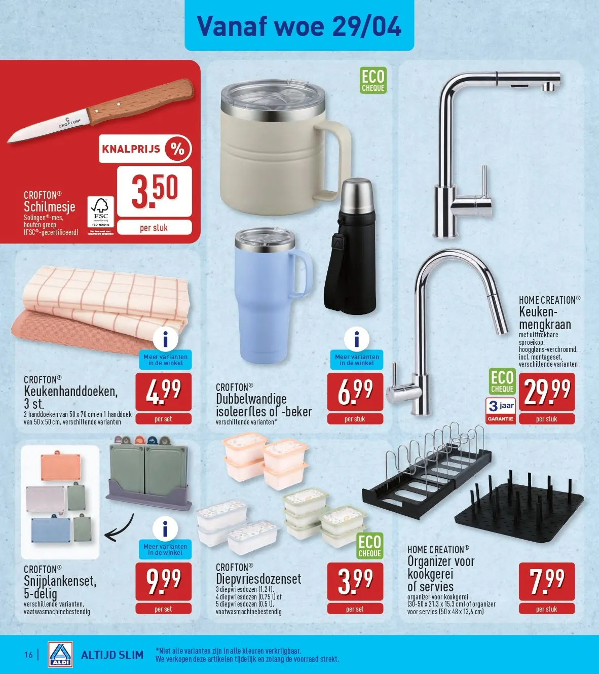  ALDI Folder van 20 april tot 25 april 2026 - folder pagina 16