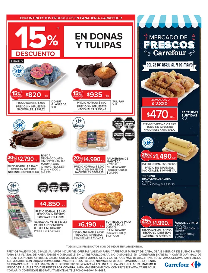 Ofertas de  Ofertas Carrefour Market 28 de abril al 4 de mayo 2026 - Página 16 del catálogo