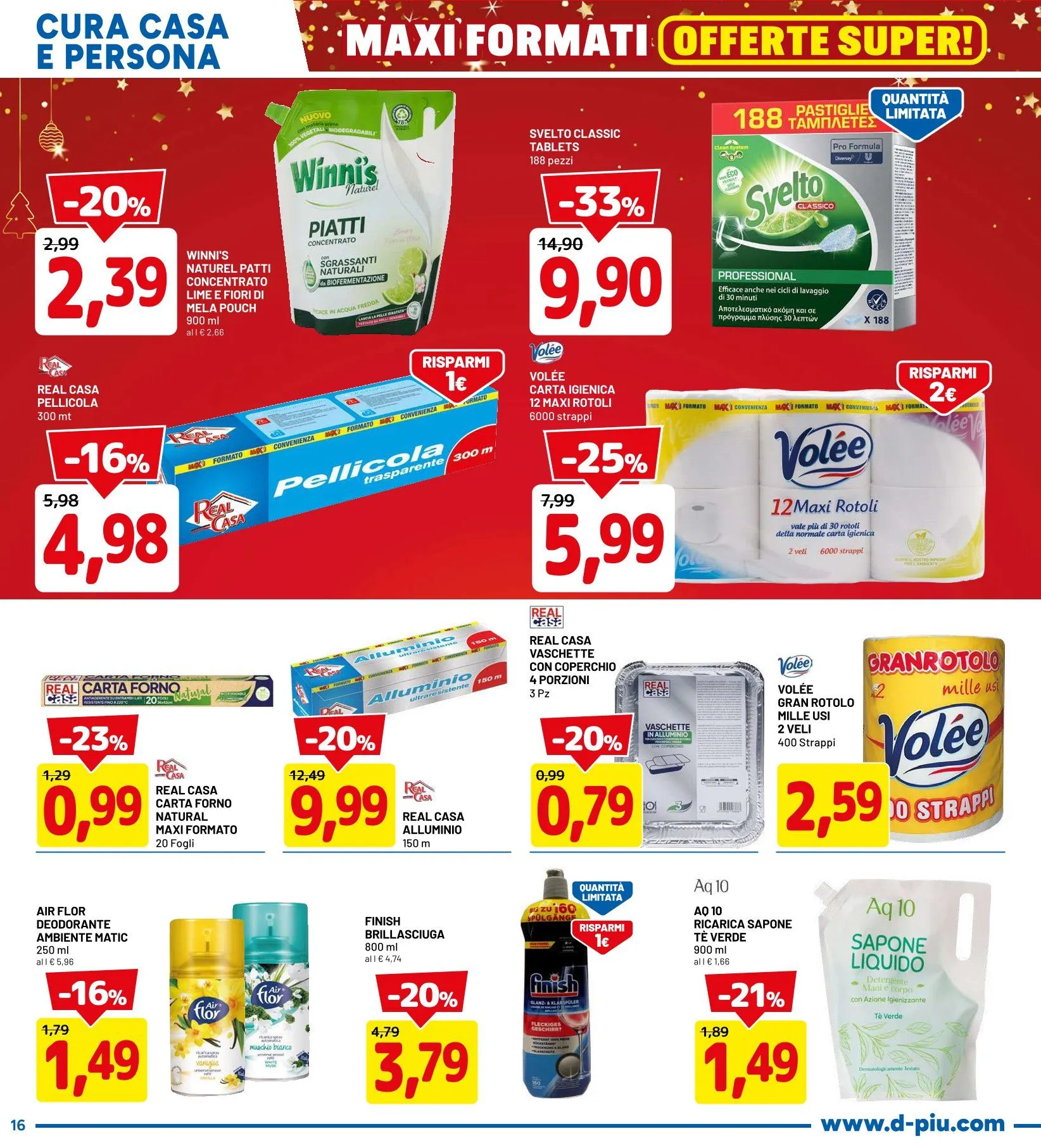  D Più Volantino da 11 dicembre a 21 dicembre di 2025 - Pagina del volantino 16