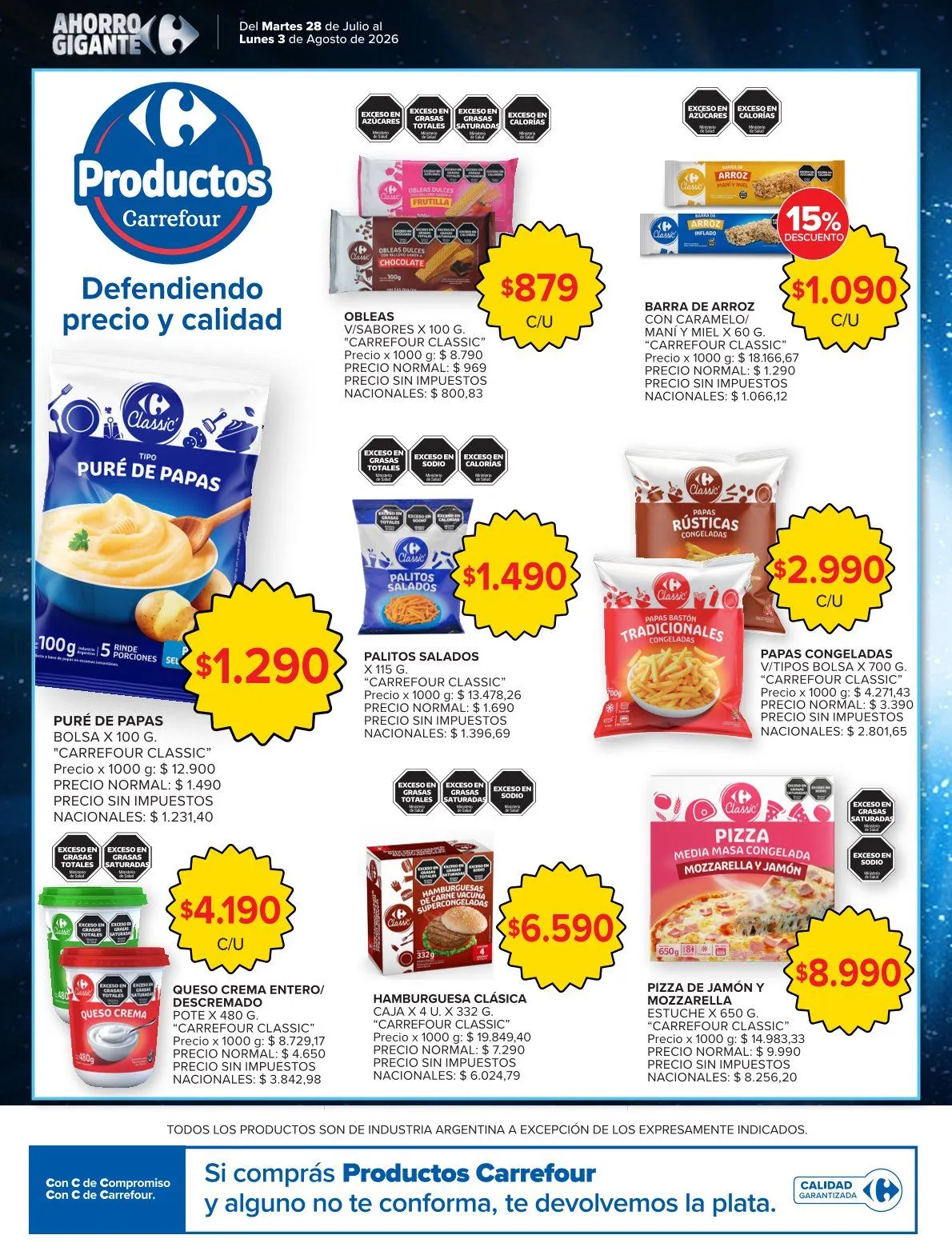 Ofertas de Carrefour Market 28 de julio al 3 de agosto 2026 - Página 16 del catálogo