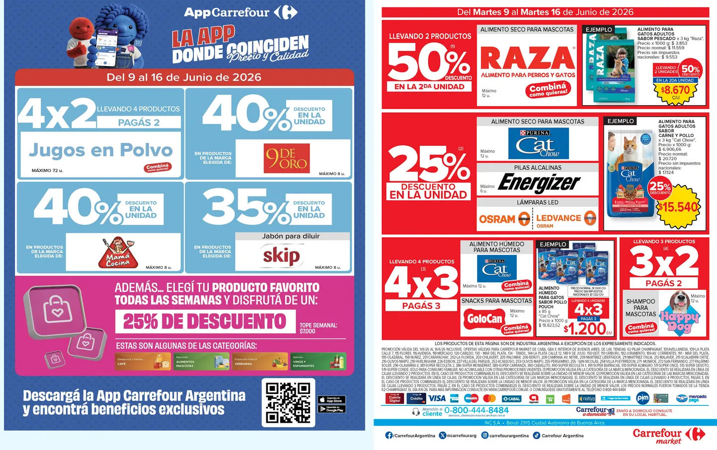 Ofertas de  Ofertas Carrefour Market  9 de junio al 16 de junio 2026 - Página 16 del catálogo