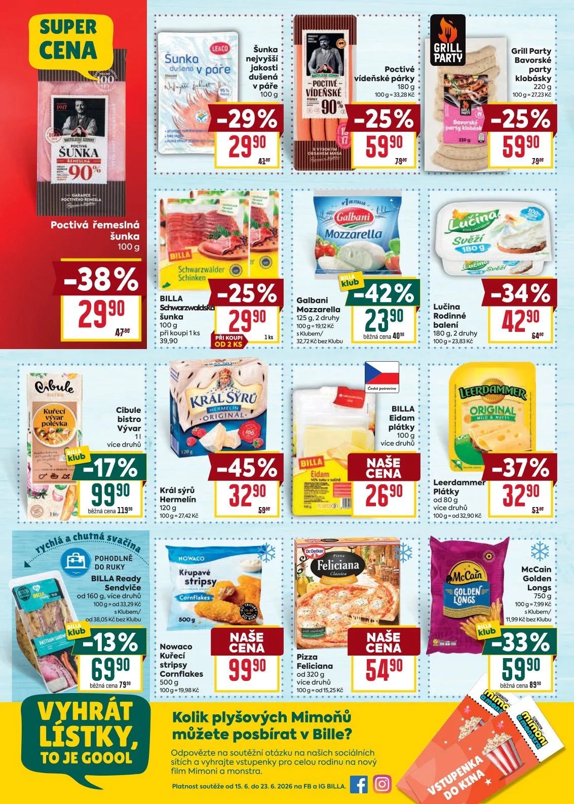 BILLA nabídky - 17. června 23. června 2026 - Page 16