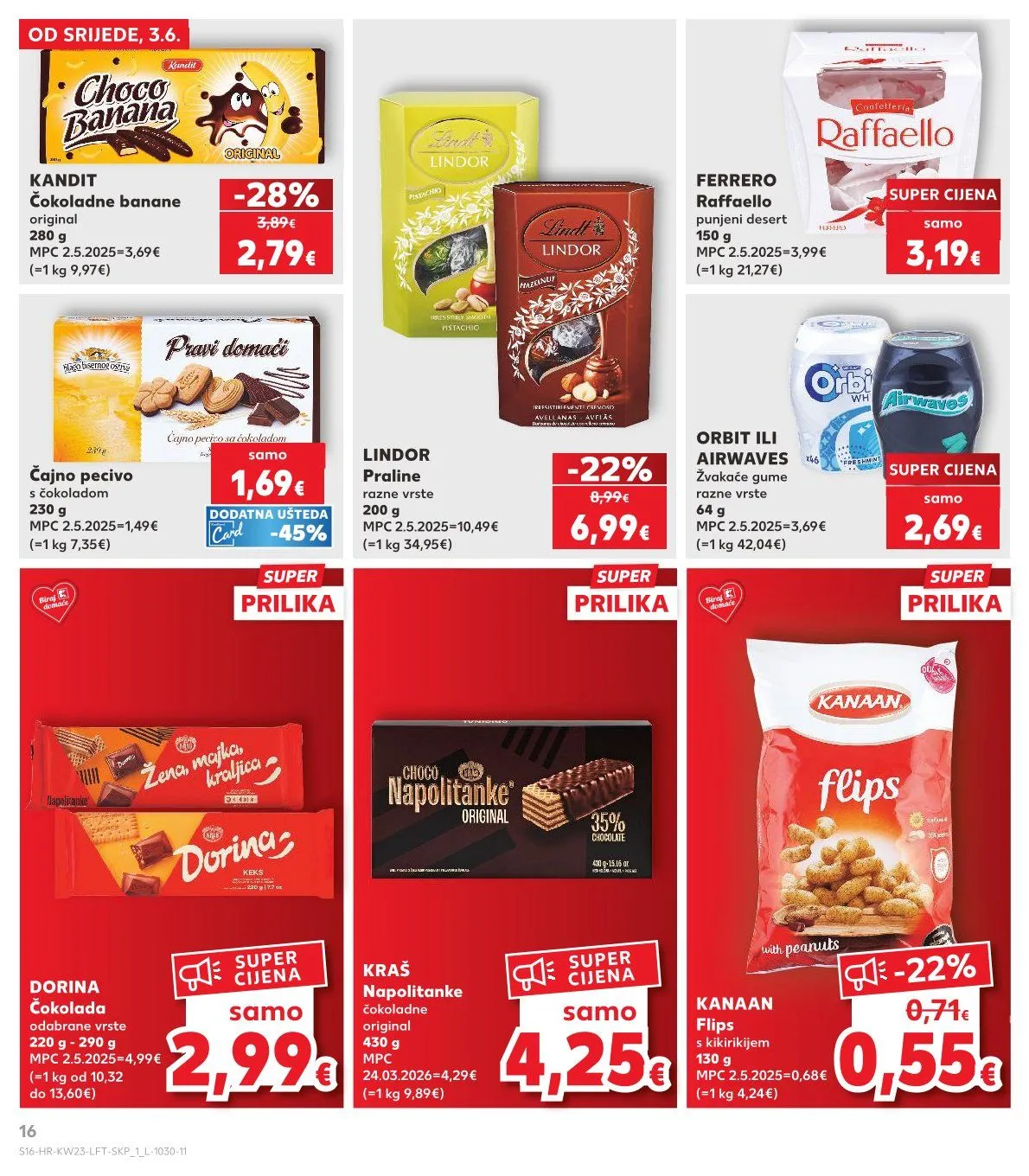 Katalog Kaufland od 3. lipnja do 9. lipnja 2026. - Pregled Stranica 16