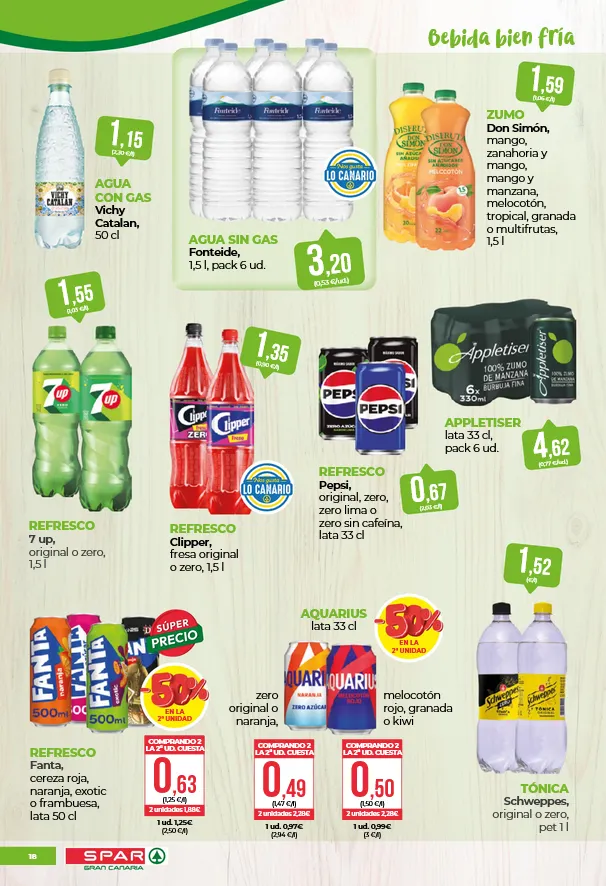 Catálogo de SPAR Gran Canaria Ofertas 26 de junio al 9 de julio 2026 - Página 16