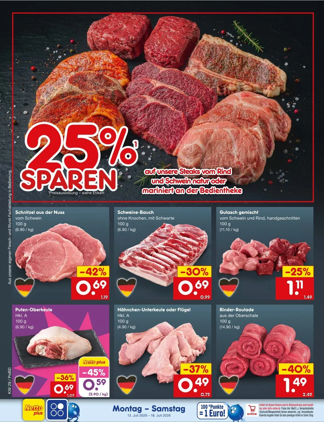 Netto Marken-Discount Folders van 13 juli tot 18 juli 2026 - Folder pagina 16