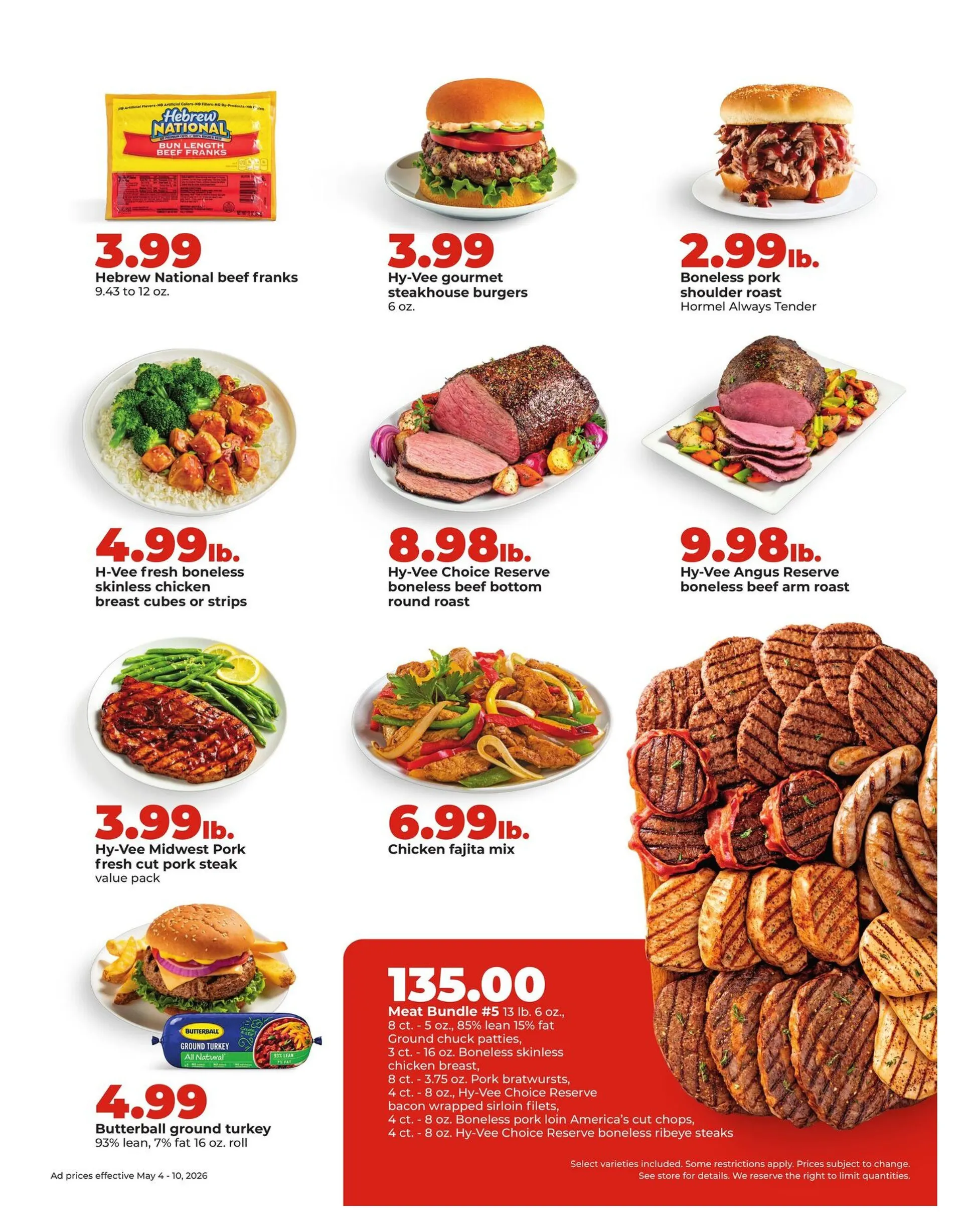 Weekly promotion  HyVee Sales spanning from May 4 to May 10 2026 - Page 15 for Catalogue 365