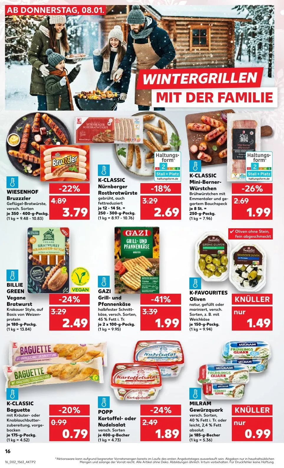 Kaufland Duitsland prospeckt van 8 januari tot 14 januari 2026 - Folder pagina 16