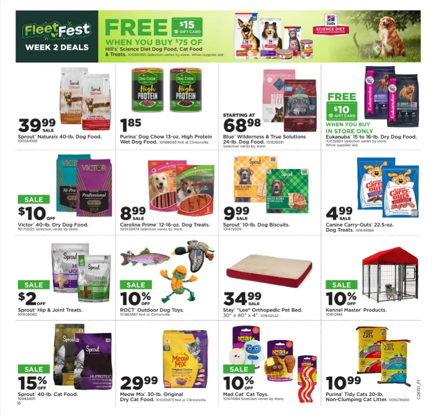 Weekly promotion Fleet Farm Sales spanning from April 6 to April 12 2026 - Page 16 for Catalogue 365