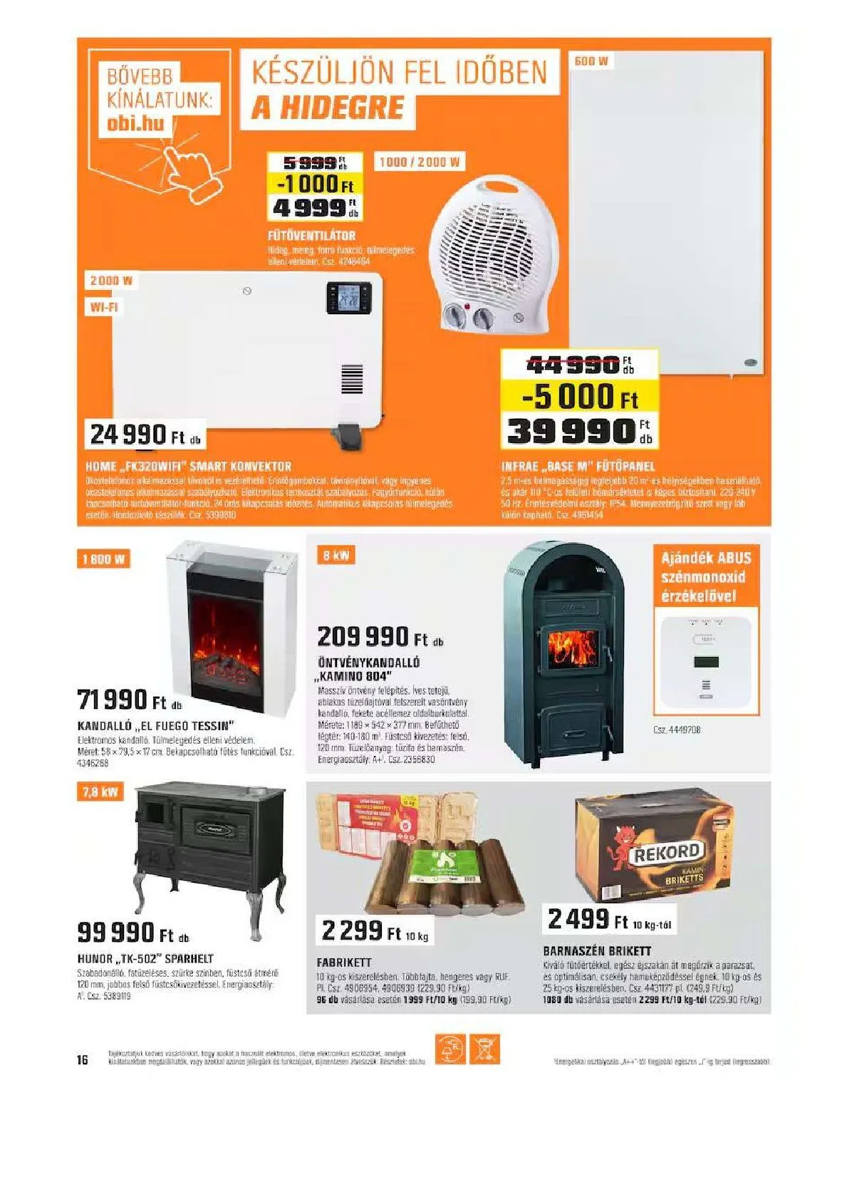 Katalógus OBI október 1.-tól november 3.-ig 2025. - Oldal 16
