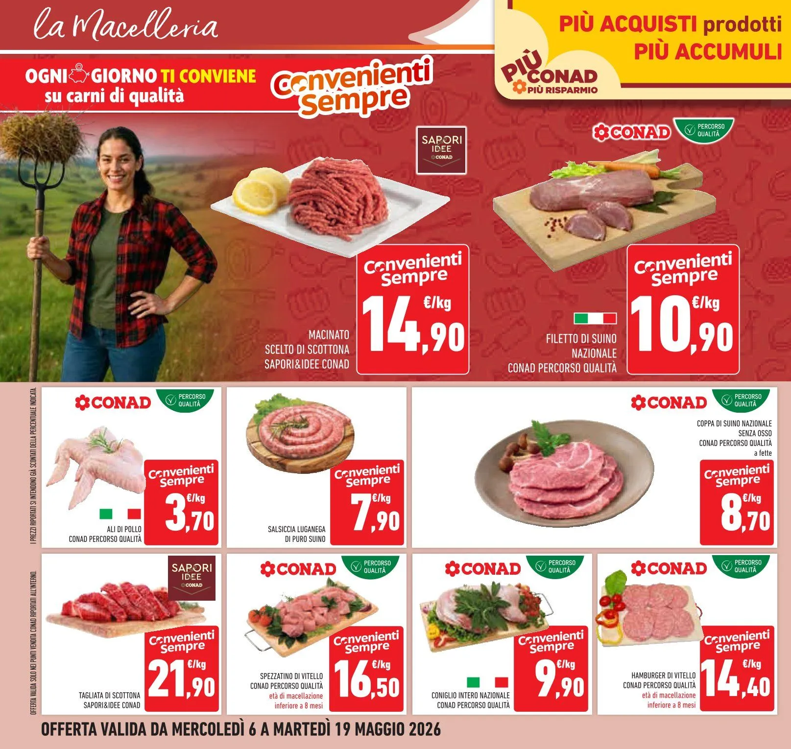 Volantini Conad da 6 maggio a 19 maggio di 2026 - Pagina del volantino 16
