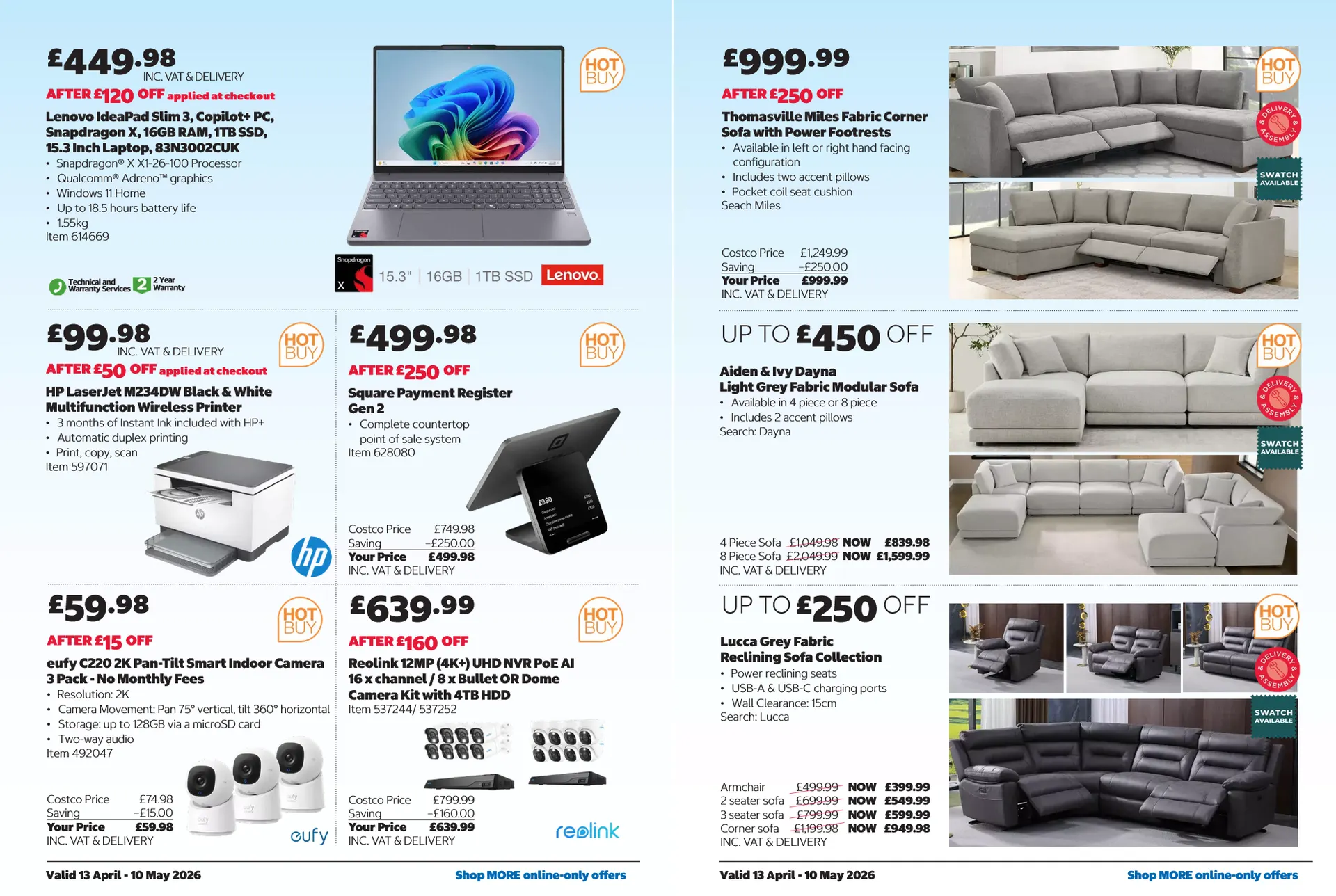 Costco Offers from 13 April to 10 May 2026 - Catalogue Page 16