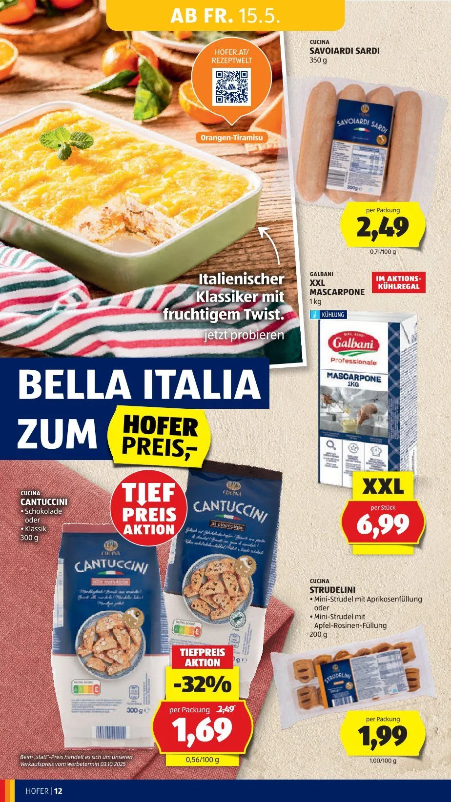  Hofer Prospekte von 15. Mai bis 21. Mai 2026 - Flugblätt seite  16