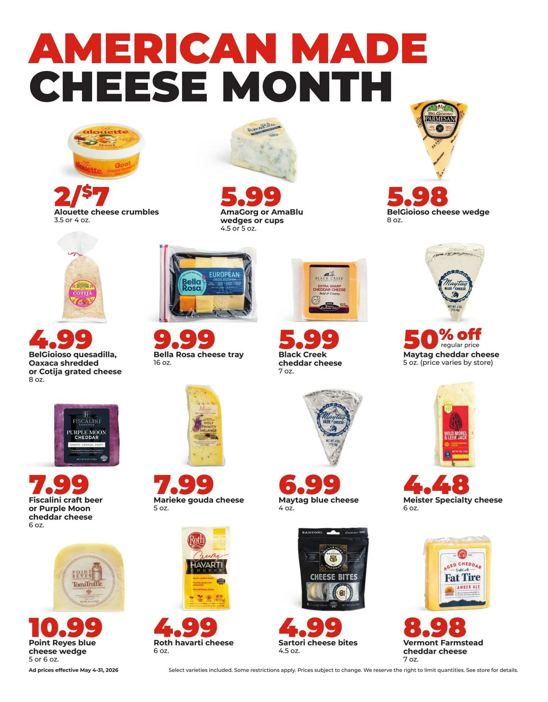 Weekly promotion HyVee weekly ads spanning from May 4 to May 31 2026 - Page 16 for Catalogue 365