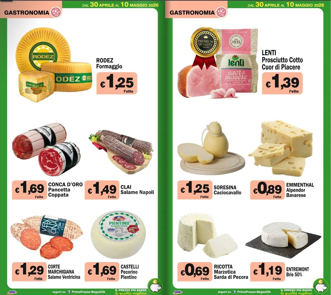 Volantini Primo Prezzo da 30 aprile a 10 maggio di 2026 - Pagina del volantino 16