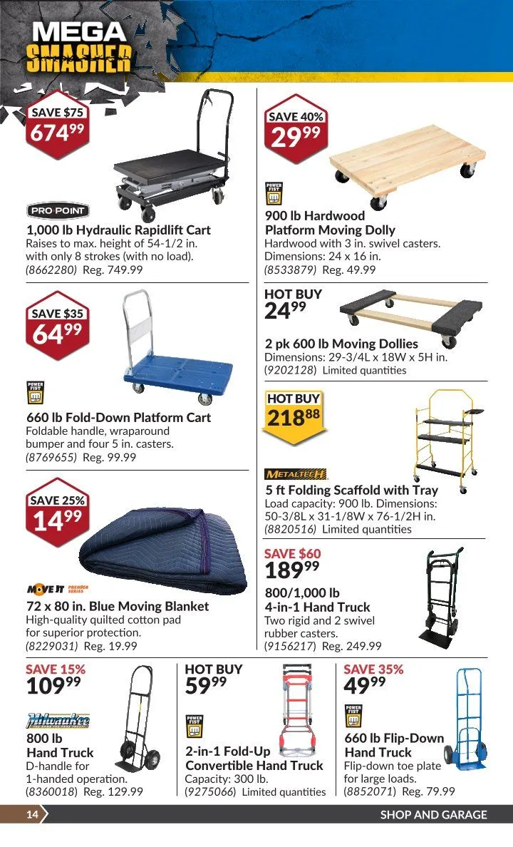 Princess Auto flyers from March 11 to March 23 2025 - flyer page 16