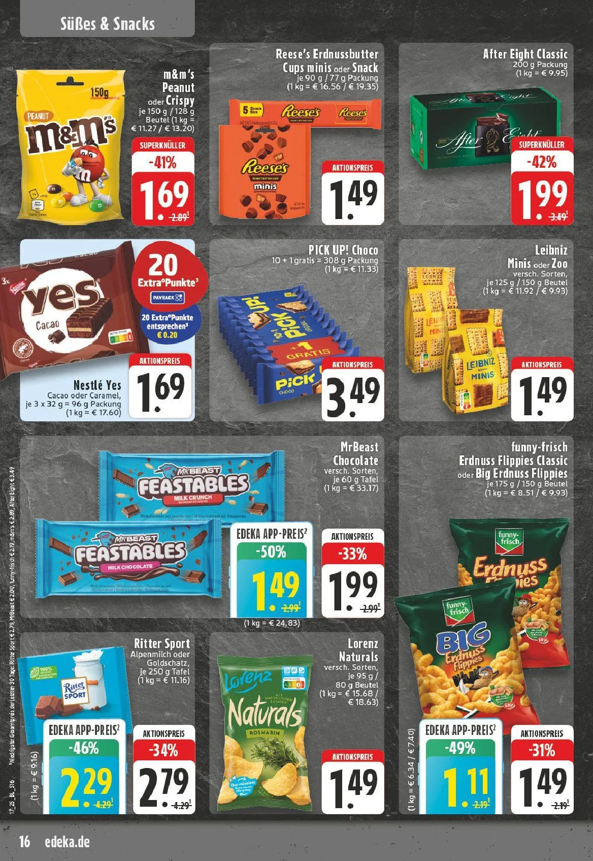 Edeka Prospekt von 21. April bis 26. April 2025 - Prospekt seite 16