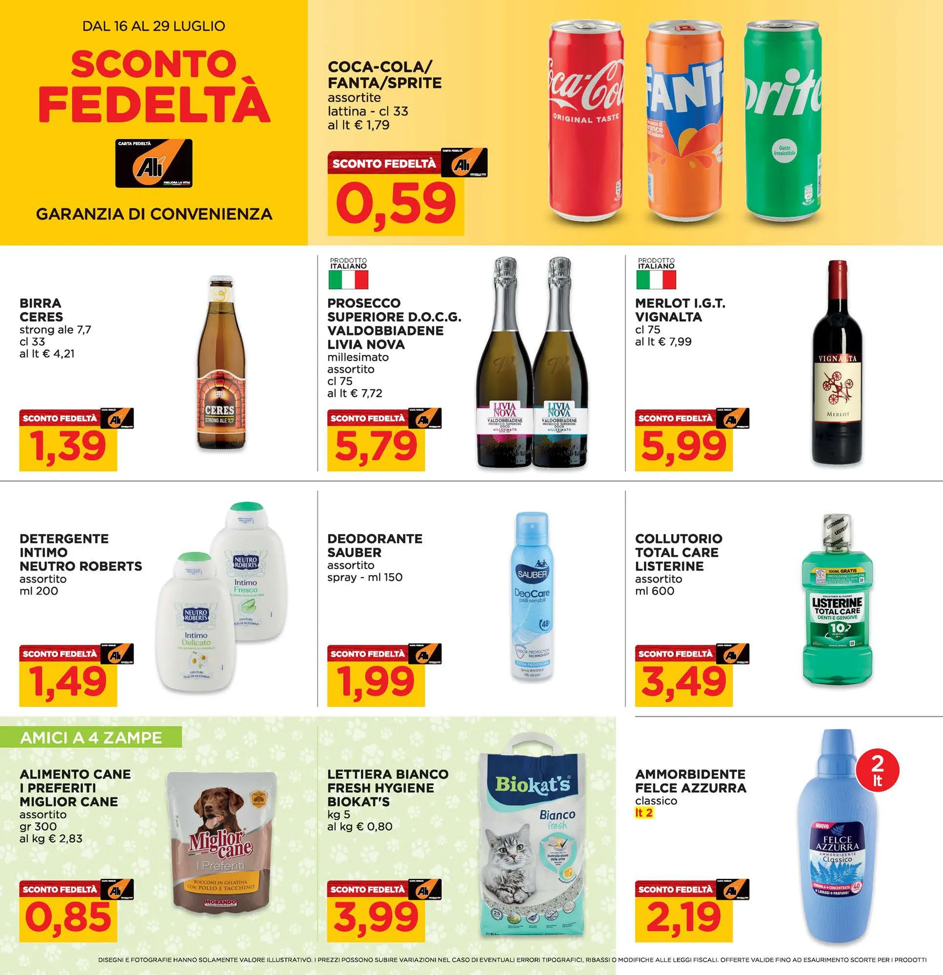 Alì Supermercati Volantino da 16 luglio a 29 luglio di 2026 - Pagina del volantino 16