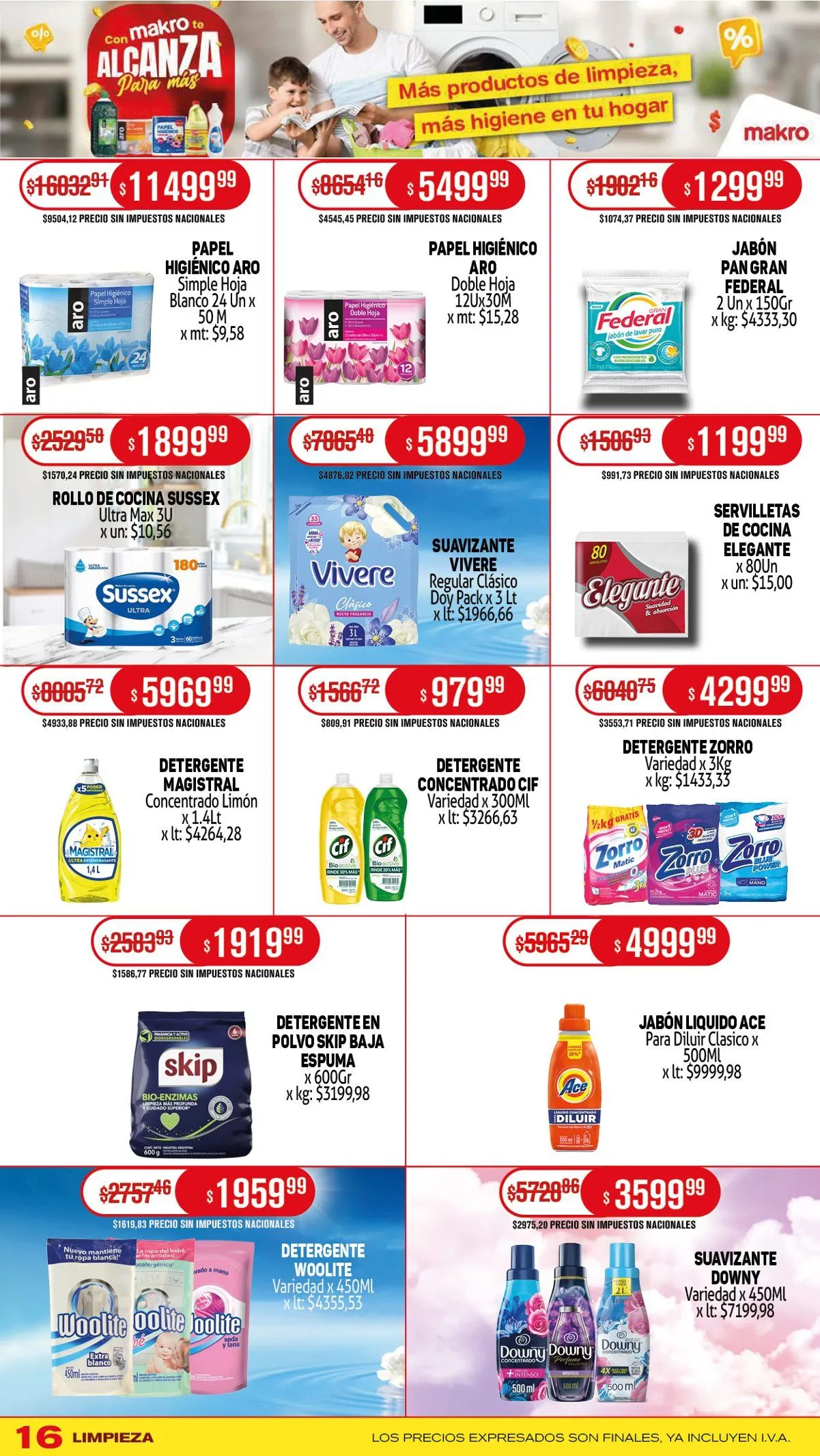 Ofertas de Makro Ofertas 10 de abril al 16 de abril 2025 - Página 16 del catálogo